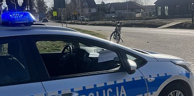 Wypadek rowerzystki w gminie Luzino. Policja apeluje o ostrożność
