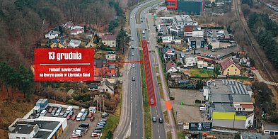 Remont na Morskiej tuż przy Rumi. Ruch tylko jednym pas-47058