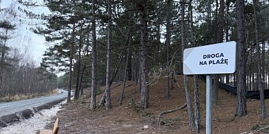 Nowa trasa na plażę w Słajszewie. Obejście omija teren-47221