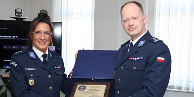 Uroczyste pożegnanie w wejherowskiej komendzie policji