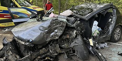 Groźny wypadek na trasie Kostkowo–Rybno
