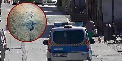 Zatrzymali mężczyznę z farbą w sprayu