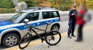 Myślał, że skradziono mu rower - policja wystawiła mu mandat-46361