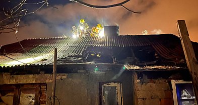 Pożar poddasza domu jednorodzinnego w Rumi-47413