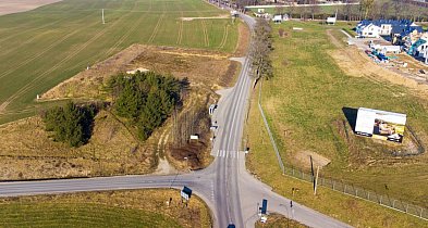 Protest mieszkańców Gowina i Pętkowic. Utrudnienia na drodze powiatowej