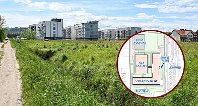 Nowa szkoła i hala sportowa w Rumi