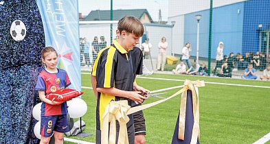 Kolejna sportowa inwestycja w Wejherowie. Boisko przy „Piątce” otwarte