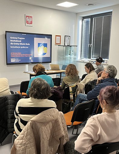 Rozmawiali o rewitalizacji Redy