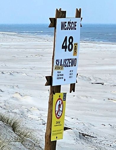 Budowa linii kolejowej do elektrowni jądrowej. Co z dojściem na plażę?