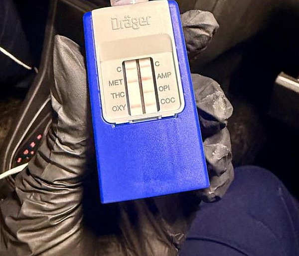 Kierowca pod wpływem marihuany zatrzymany