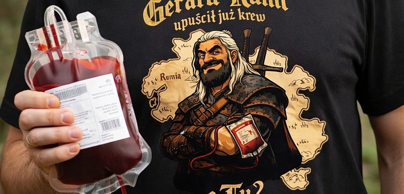Oddaj krew i otrzymaj upominek Gerarda z Rumi