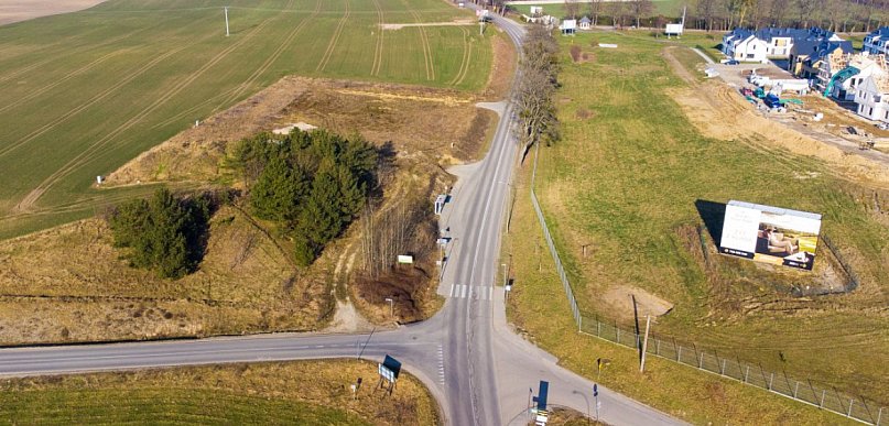 Protest mieszkańców Gowina i Pętkowic. Utrudnienia na drodze powiatowej