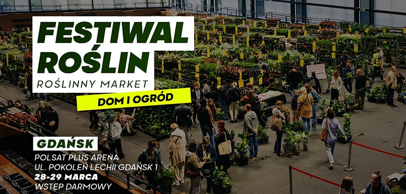 Zwolnij i odpocznij w otoczeniu natury - Festiwal Roślin Gdańsk