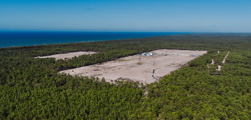 Dostęp do plaż w Słajszewie. Jest stanowisko Polskich Elektrowni Jądrowych