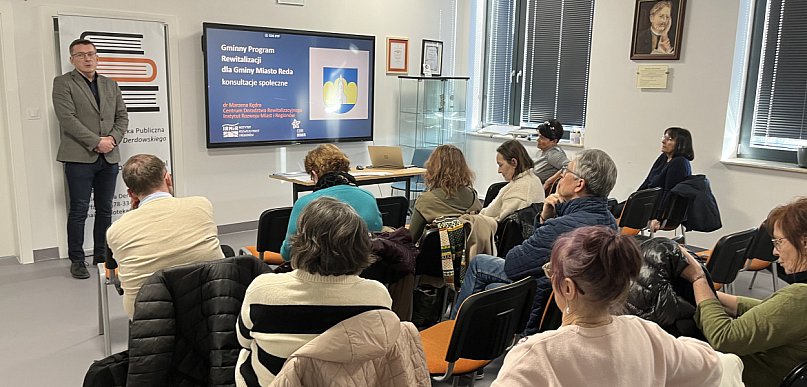 Rozmawiali o rewitalizacji Redy