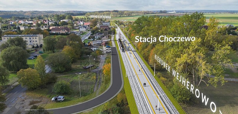 Coraz bliżej powrotu pociągów do Choczewa