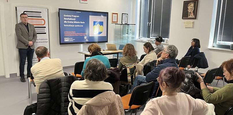 Rozmawiali o rewitalizacji Redy