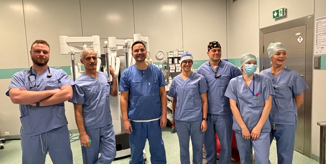 Robot Da Vinci w akcji. Przełomowe operacje w szpitalu w Wejherowie