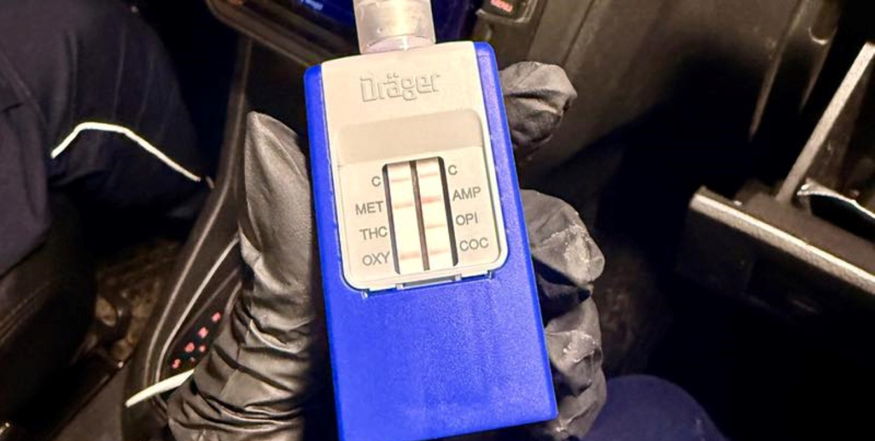 Kierowca pod wpływem marihuany zatrzymany