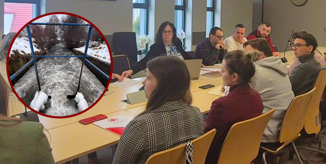 Stan wód w Redzie rośnie - aktualna sytuacja