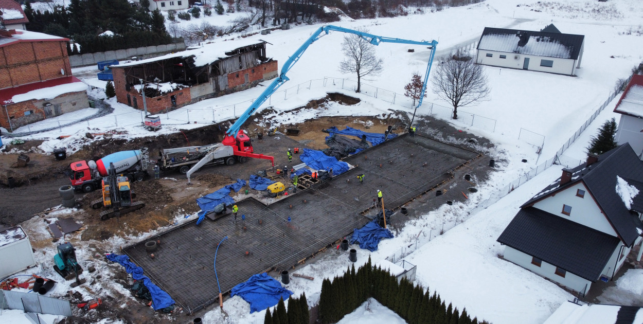 Odwilż sprzyja budowie mieszkań w Kielnie