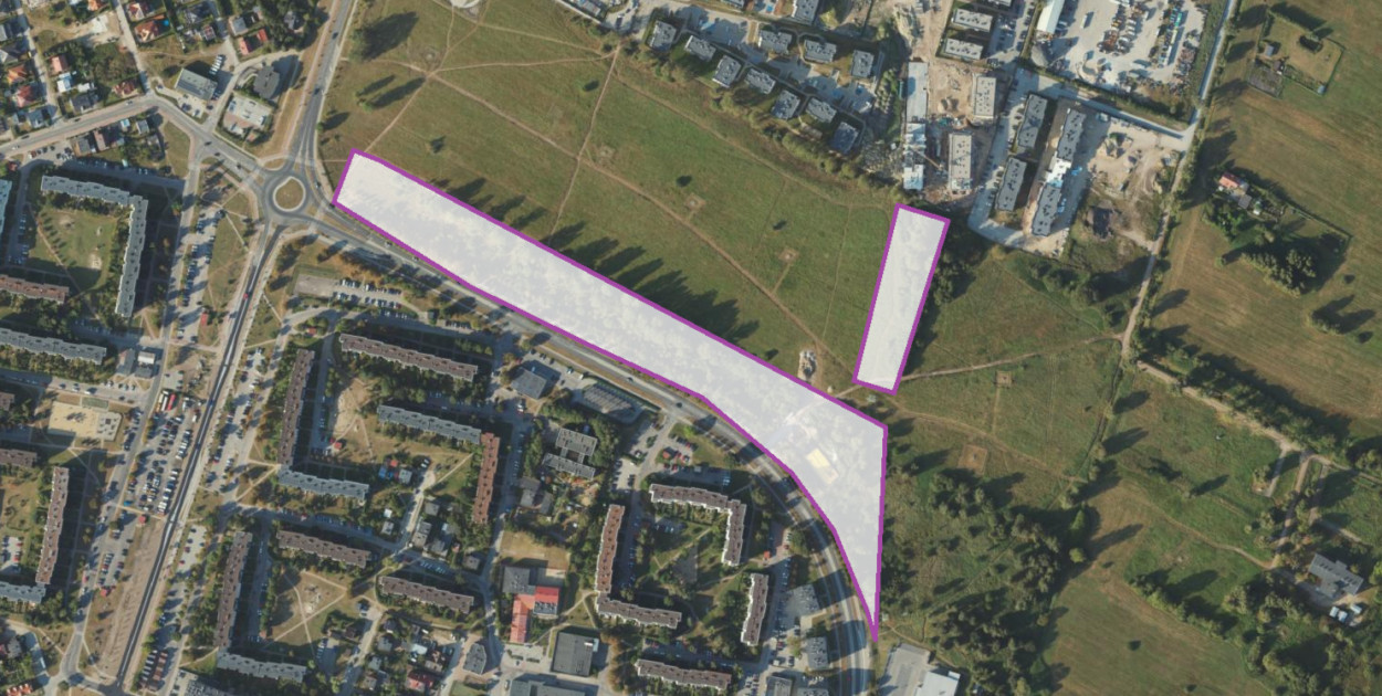 Rumia łapie deszcz i tworzy park