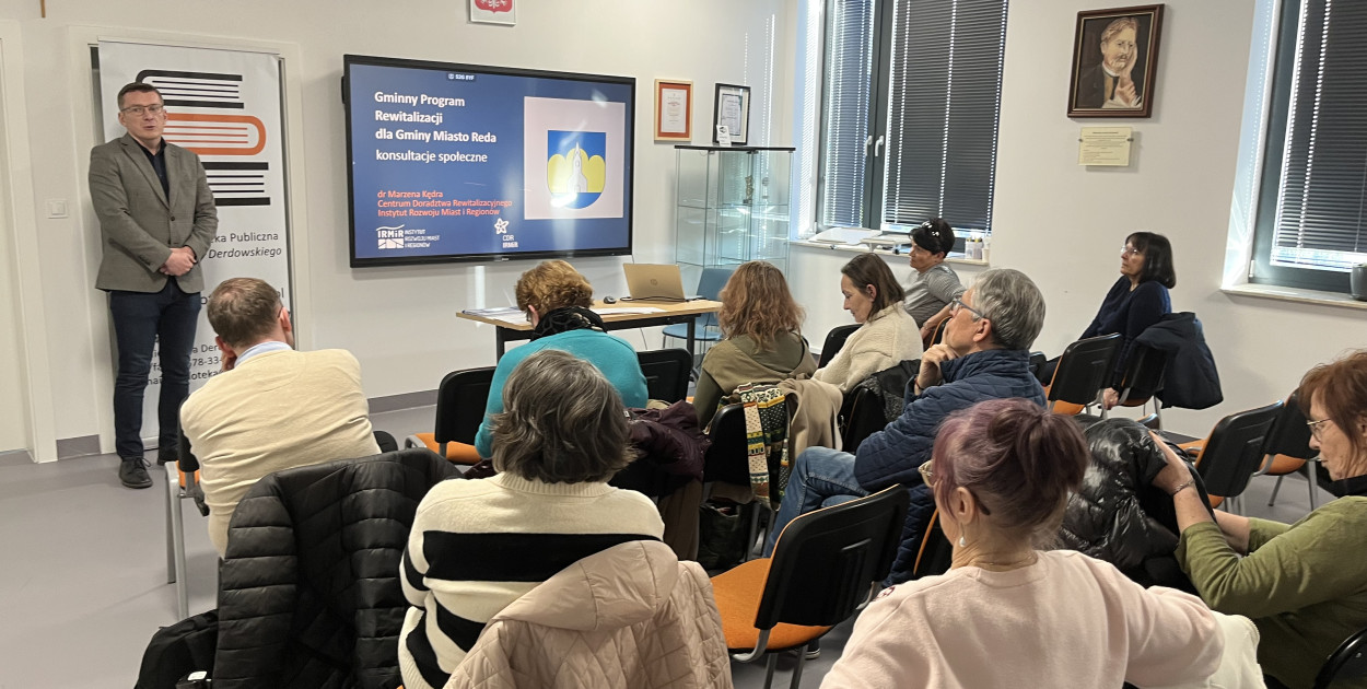 Rozmawiali o rewitalizacji Redy