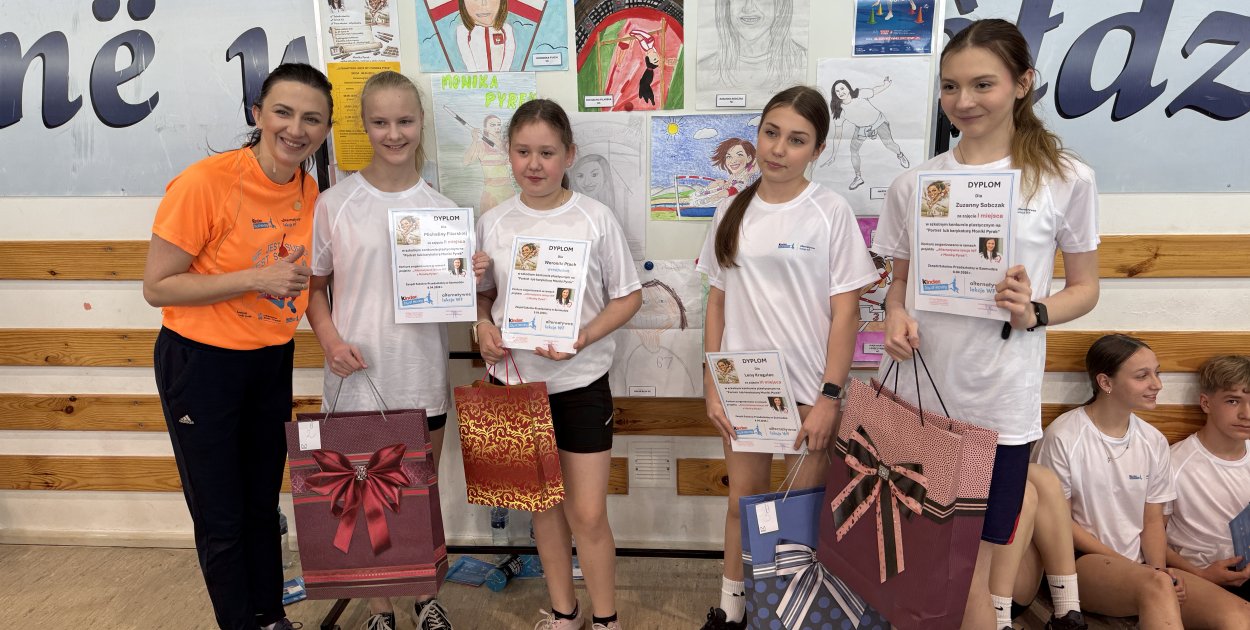 Spotkanie z mistrzynią. Monika Pyrek poprowadziła zajęcia w Szemudzie